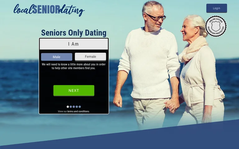 Local Senior Dating logo